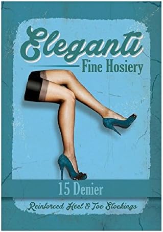 Eleganti Women's RHT Seamed Stockings small (4'11"-5'3", 150-160 cm) natural/black seam