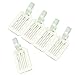 BlueCosto 10x White Luggage Tags for Suitcases Travel Bag Tag Suitcase Baggage Name Label