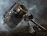 Tactical Military Multifunction Aluminum Detachable Carry Battle Rail Mug Cup