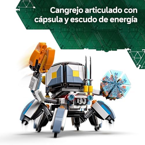Horizon Adventures Aloy y Varl vs. Cangrejo y Dientes Serrados, Juguete con Robots y Monstruos del Videojuego, Minifiguras con Arco y Armas, Regalo Gamer para Niños y Niñas de 9 Años o Más 77037
