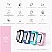 Fitness Trackers,Mo Young3 Blood Pressure and Heart Rate Monitors By MOKAYI, Color Screen OLED Tracking smart belt sleep monitor,IP65 waterproof,call information and alarm clock alert iOS and Android.
