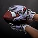 Franklin Sports Atlanta Falcons Youth NFL Football Receiver Gloves - Receiver Gloves For Kids - NFL Team Logos and Silicone Palm - Youth M/L Pair