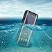 Samsung Galaxy S8 Plus Waterproof Case, Meritcase Galaxy S8 Plus IP68 Waterproof Full Body Dustproof Snowproof Shockproof Case with Iris Recognition Kickstand for Surfing Diving 6.2 inch- Black/Clear