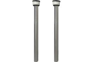 Suburban 2-Pack Magnesium Anode Rods for SW Models RV Tank Water Heaters, Stainless Steel Core, Extends Water Heater Tank Life (521421)