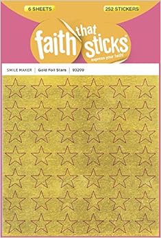 Gold Foil Stars (Faith That Sticks Stickers) Gold Foil Stars (Faith That Sticks Stickers)