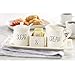 Mud Pie Bistro Cream & Sugar Set, White