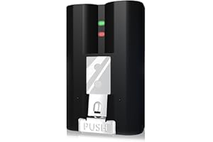 DANGCHU 6040mAh Rechargeable Battery & Charging Station Compatible with Ring, Lithium Li-ion Battery for Doorbell-Camera 2/3/4/3plus, Stick Up Cam Battery (2nd & 3rd Gen), Spotlight Cam & Peephole Cam