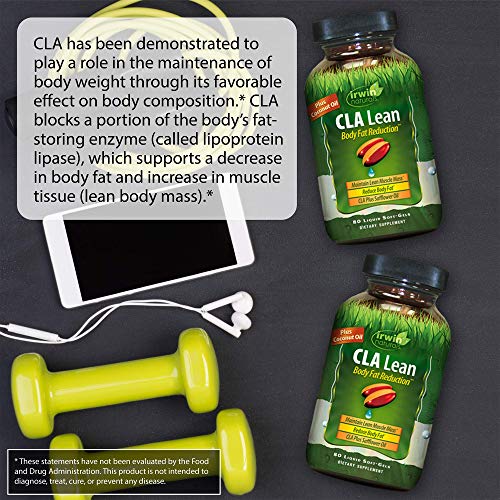 Irwin Naturals CLA Lean Body Fat Reduction High Potency Conjugated