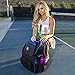 DashSport Tennis Backpack 3 Racket Capacity with Pockets for Racquet Protection - for Men Women and Kids (Blue)