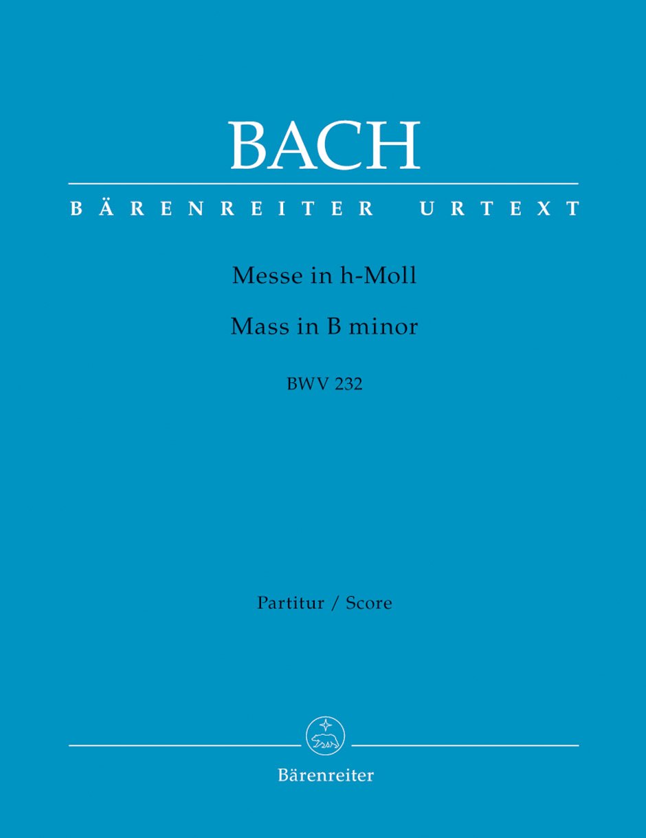 Mass in B minor NEW EDITION BWV 232 (Full Score, paperback)