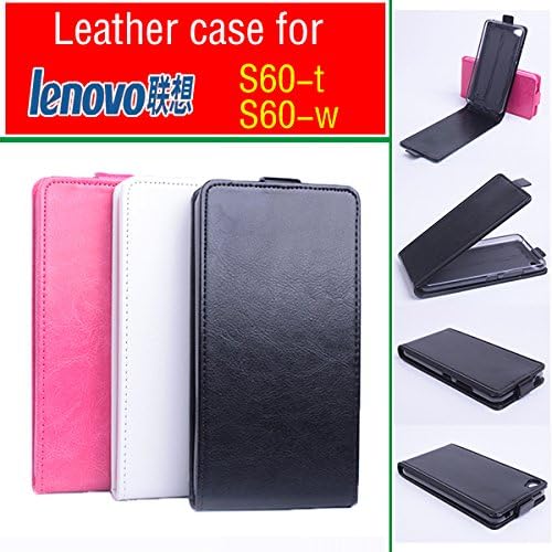 High Quality New Original Lenovo S60-T S60-W Leather Case Flip Cover for Lenovo S60T S60W Case Phone Cover In Stock --- Color:Rose