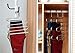 Eco life Sturdy S-Type Multi-Purpose Stainless Steel Magic Pants Hangers Closet Hangers Space Saver Storage Rack for Hanging Jeans Scarf Tie, Family Economical Storage ! (1 PCE)