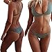 Hot Sale! AMA(TM) Women Sexy Women Bikini Set Swimwear Push-Up Padded Bra Swimsuit Beachwear (M, Green)