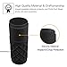 Fintie Silicone Case for Amazon Echo (1st Generation) - Light Weight Shock Proof [Anti Slip] Stand Station Protective Cover Sleeve Skins, Black