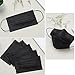 50 Packs Black Disposable PM2.5 Face Mask Medical Dental Earloop Anti-Dust Flu Surgical Masks Four Layer Activated Carbon Filter Face Masks
