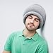Ostrichpillow Light Commuting, Travel Pillow & Power Nap Pillow - Premium Comfort & Lightweight, Adjustable to Your Head, Small & Versatile, Reversible Design, Easy Cleaning