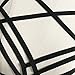 Women Lingerie,Elastic Cage Bra Hollow Bandage Strappy Halter Bra (XL) Black