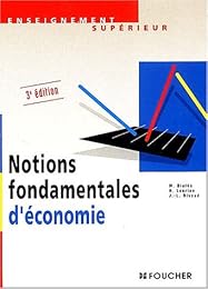 Notions fondamentales d'économie