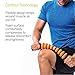 TRIGGERPOINT PERFORMANCE THERAPY STK Contour Flexible Handheld Massage Foam Roller with Ergonomic Handles, 19.5-Inch