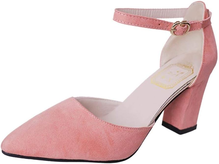 wide width blush heels