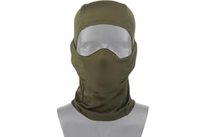 AOUTACC Balaclava Airsoft Mask, Style Airsoft Full Face Protective Mask,Silicone Masks for Airsoft/Cycling
