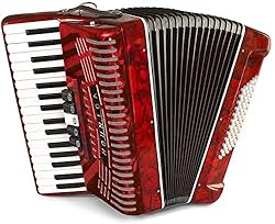 Hohner Accordions 1305-RED 72 Bass Entry Level
