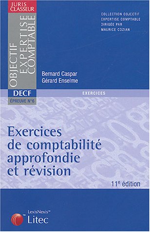 Exercices de comptabilité approfondie et révision