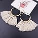 Xuanhemen 1 Pair Women Ethnic Bohemia Drop Dangle Long Rope Fringe Earings Girl Tassel Earrings Lady Fashion Bohe Jewelry