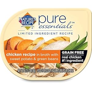 Nature's Recipe Nature's Recipe Pure Essentials Grain Free Chicken Recipe in Broth (Pack of 24), 2.75 oz