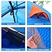 TFO Outdoor Camping Tent 2-3 Person Lightweight Waterproof Instant Family Backpacking Expedition Tents with Carry Bag (Blue)