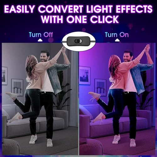 Gugxiom 2 Pack 100W Luz Negra LED, Foco Luz Negra 395-400nm IP66 Impermeable, Para Póster Fluorescente, Fiesta Neon, Halloween, Acuario