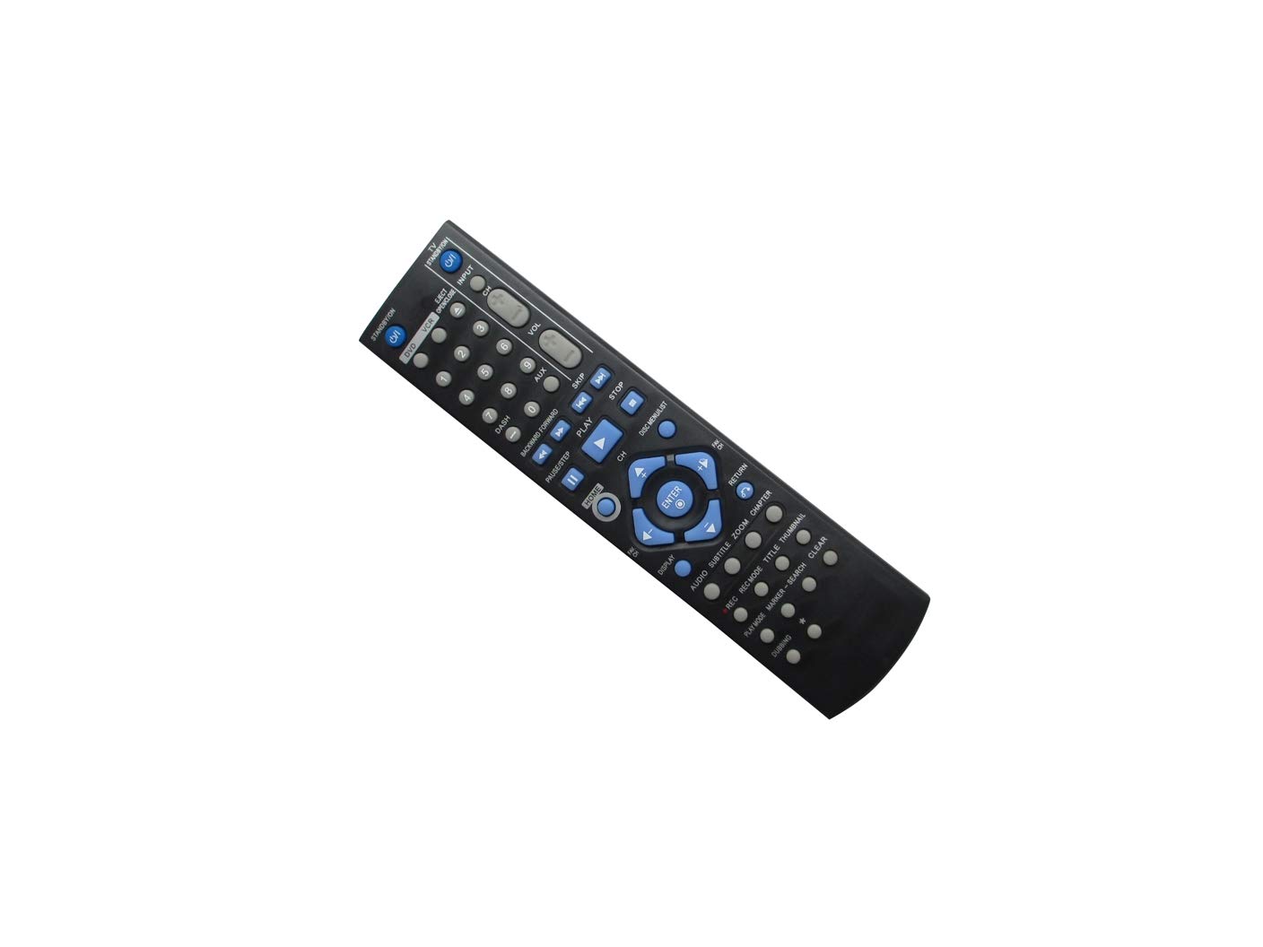 Amazon.com: HCDZ Replacement Remote Control for JVC RM-SDRMV150A DR-MV150B  RM-SDRMV79A RM-SDRMV80A DRMV80B DR-MV80B DR-MV77S DVD HDD Video Recorder:  ...