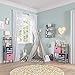 RiverRidge 02 4-Tier Ladder Shelf, 13 x 44 inches, Gray