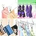 Axe Sickle 24pcs Stainless Steel Wire Clip 2.5 inch Utility Clip Pins Hanging Clip Office Fastener, Metal Wire Clip for Clothes Socks Drying.