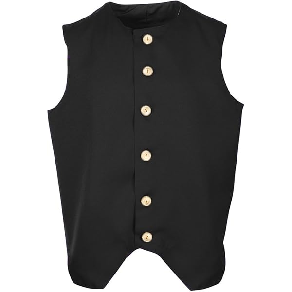 Made In USA Unisex Vest - No Pockets, No Buttons, All-Purpose Twill Vest