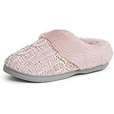 Dearfoams Women's Claire Textured Knit Clog Slipper