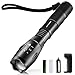 URPOWER Tactical Flashlight Super Bright CREE LED Flashlight Zoomable Tactical Flashlight Rainproof Lighting Lamp Torch -with Rechargeable 18650 2800mAh Battery -For Cycling Hiking Camping Emergency