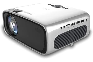 Philips NeoPix Prime One, True HD Projector With Wi-Fi Screen Mirroring, Multimedia Player, Bluetooth speakers connection, HDMI