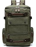 Yousu Canvas Backpack Fashion Travel Backpack School Rucksack Hiking Daypack