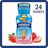 PediaSure Nutrition Drink, Strawberry, 8-Ounce Bottles (Pack of 24) (Packaging May Vary)