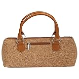Primeware Wine Clutch Bag (Thermal Insulated) Trendy Women's Carry Tote | Holds Red & White 750mL Bottles | Trendy Fashion | Incl. Portable Waiter-Style Corkscrew