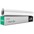 Cricut Everyday Iron-On, White - 6ft (3-Pack of 2ft Rolls) | HTV Heat Transfer Vinyl , Compatible with Cricut Maker/Explore M