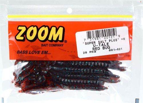 Zoom U Tail Worm-Pack of 20