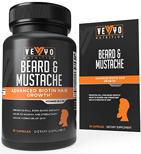 Beard Growth By Veyo Nutrition Powerful Beard Growth Vitamins