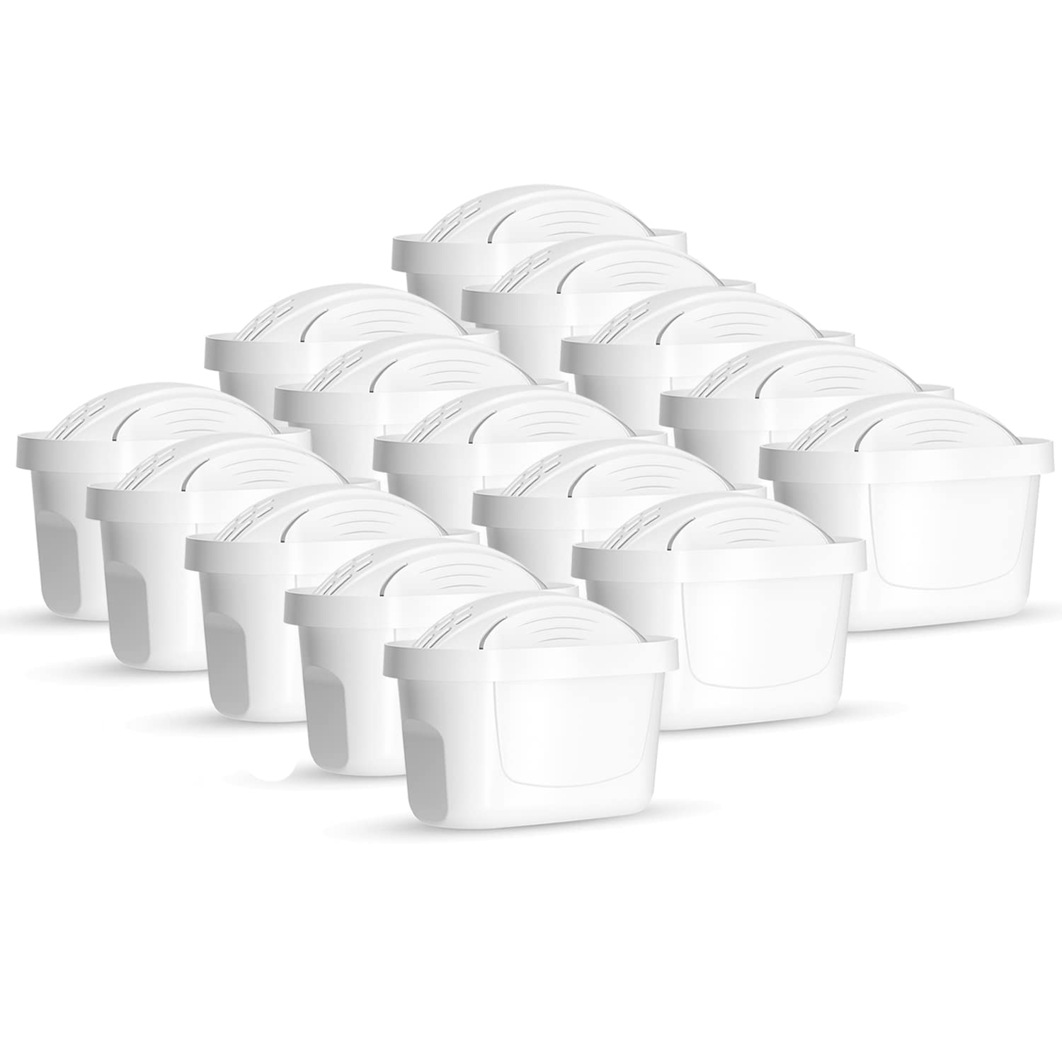 PearlCo unimax - 15 Pack Water Filter Cartridges (Compatible with Brita® Maxtra®)