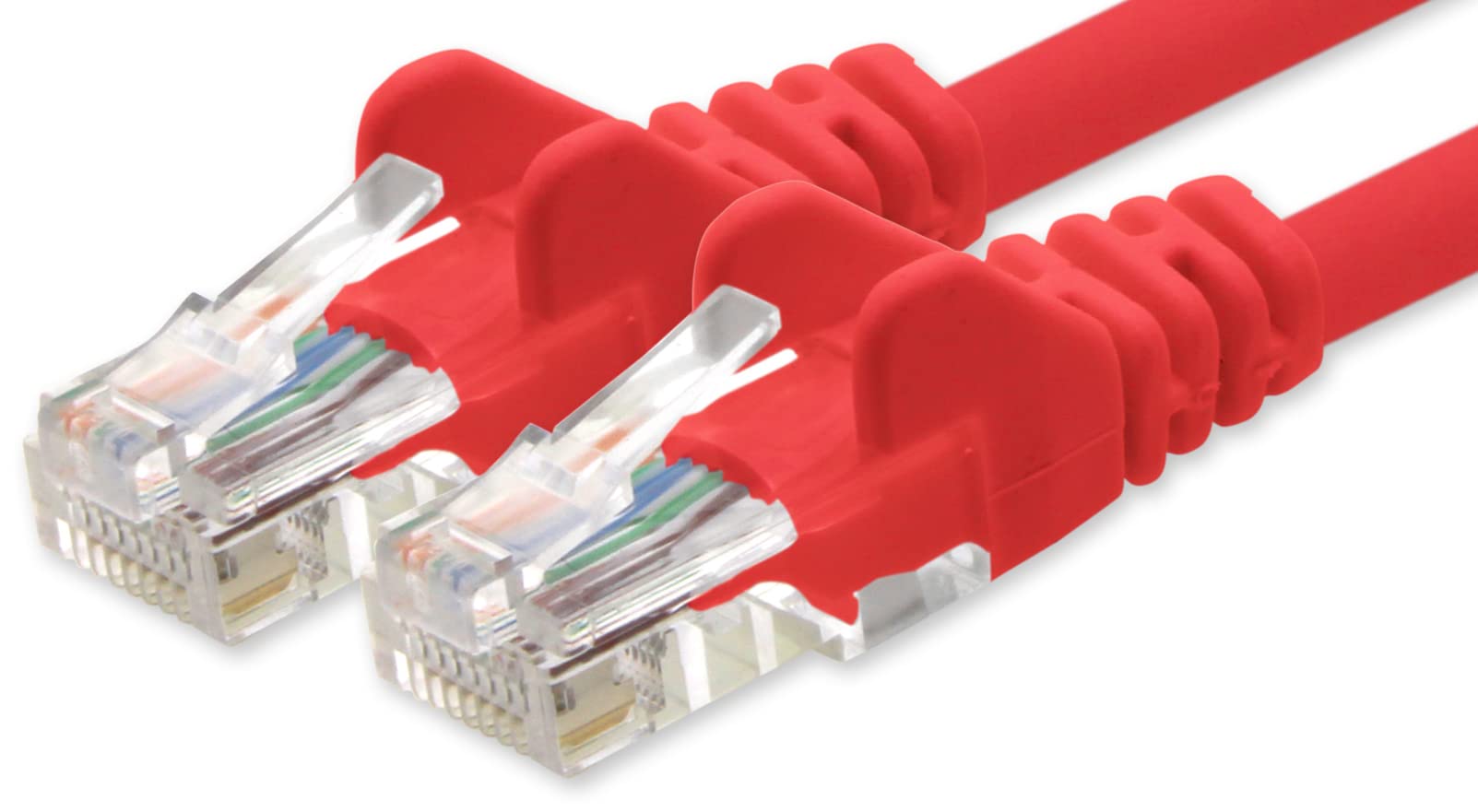 1aTTack.de Network cable Cat.6 - red - 1x - 5m - CAT6 Ethernet cable Lanka cable 1000 Mbits patch cable