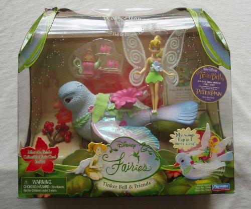 3.5" Disney Fairies - Ride-Along Friends: Tinker Bell & Brother Dove