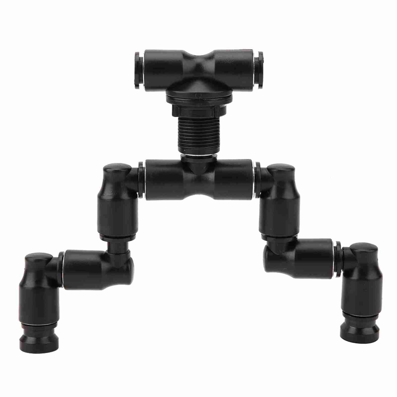 Yosoo Health Gear Reptiles Fogger Mist Sprinkler, Forest Tank 360 Adjustable Aquarium System Connect 1/4in Tub Pet Cooling System Pond Foggers