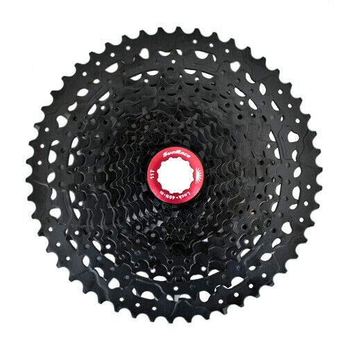SunRace CSMZ80 11-50T 12 Speed Wide Ratio Cassette, Black, XTE1859