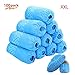 Premium Disposable Boot & Shoe Covers 100Pack (50 Pairs) | Non-Slip, Durable, Indoor | Protect Your Home, Floors and Shoes (XXL 100pcs)